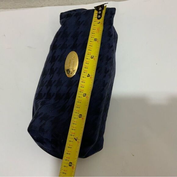 DIOR DARK BLUE HOUNDSTOOTH Christian Dior Parfums Bag pouch - Picture 8 of 9